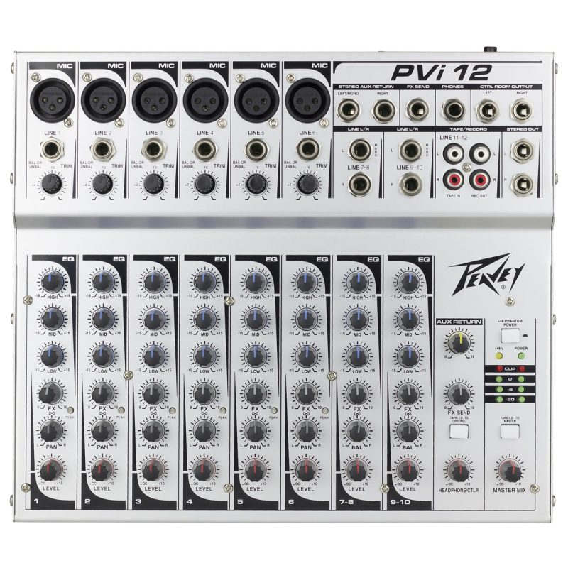 MIXER PEAVEY 12 CANALES USB  REF PVI12