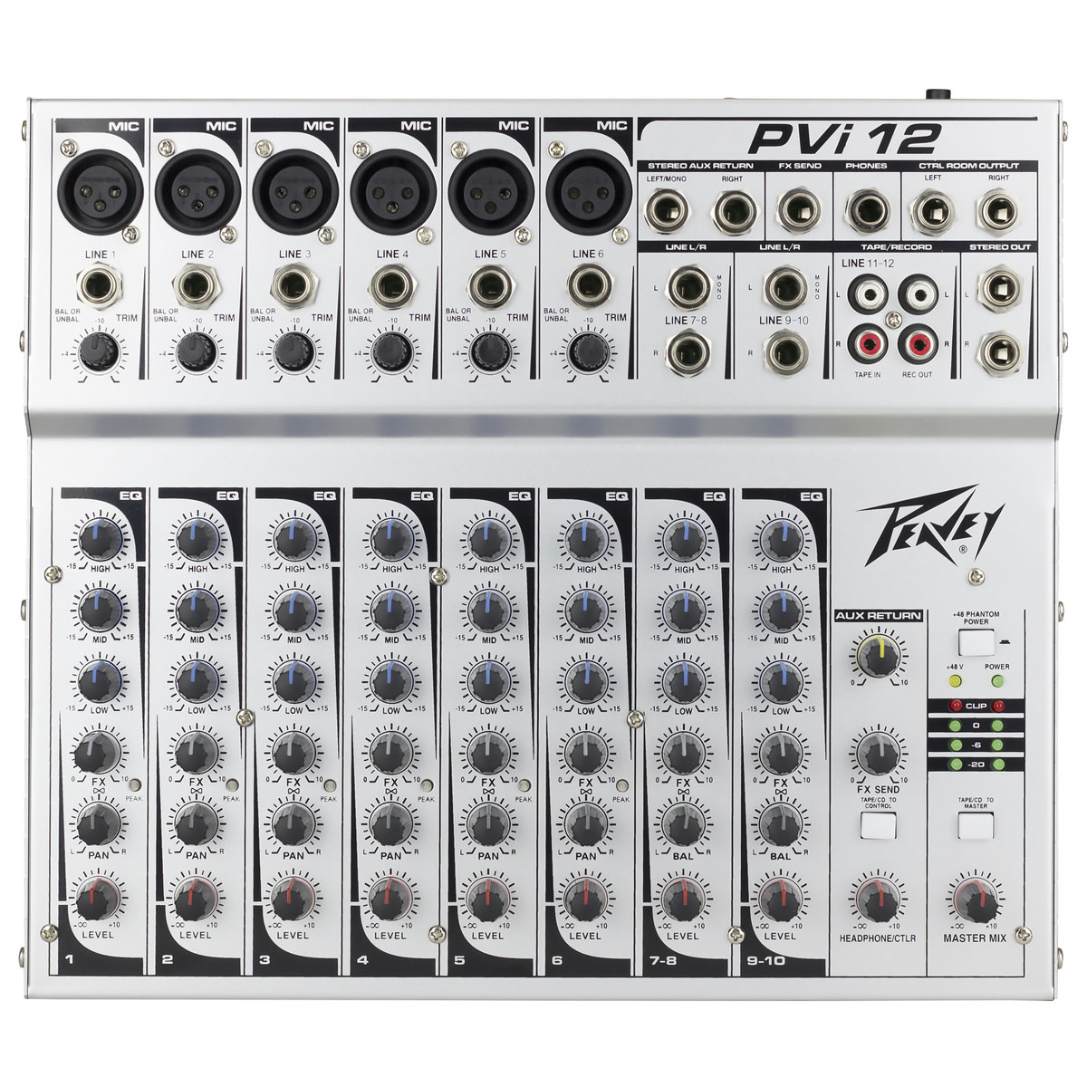 MIXER PEAVEY 12 CANALES USB  REF PVI12