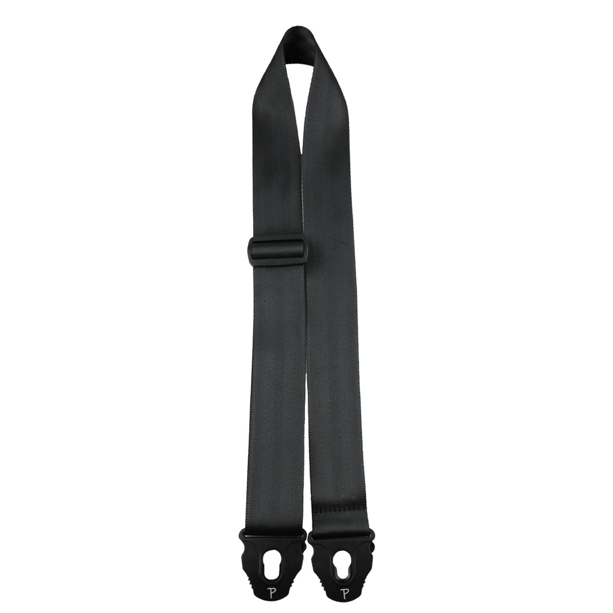 2" Seatbelt Black Rayas Perris NWS30PL-6808