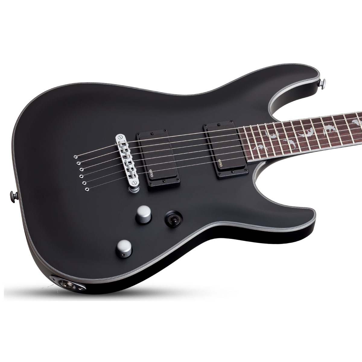 GUITARRA ELECTRICA SCHECTER DAMIEN PLATINUM 6 SBK SKU: 1181 - Image 2