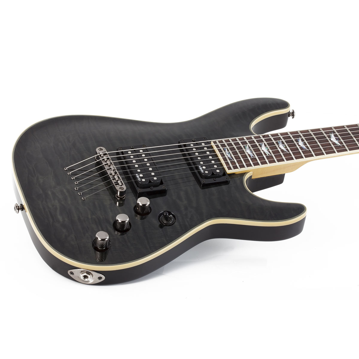 GUITARRA SCHECTER OMEN EXTREME 7 STBLK 2007 - Image 2