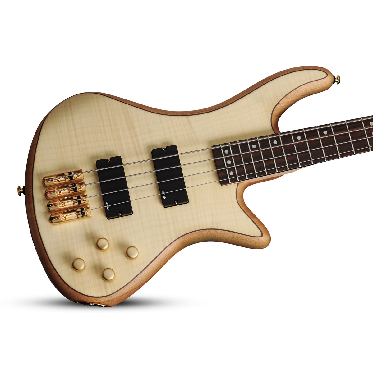 BAJO SCHECTER STILETTO  CUSTOM NATURAL 4 SKU:2531 - Image 2