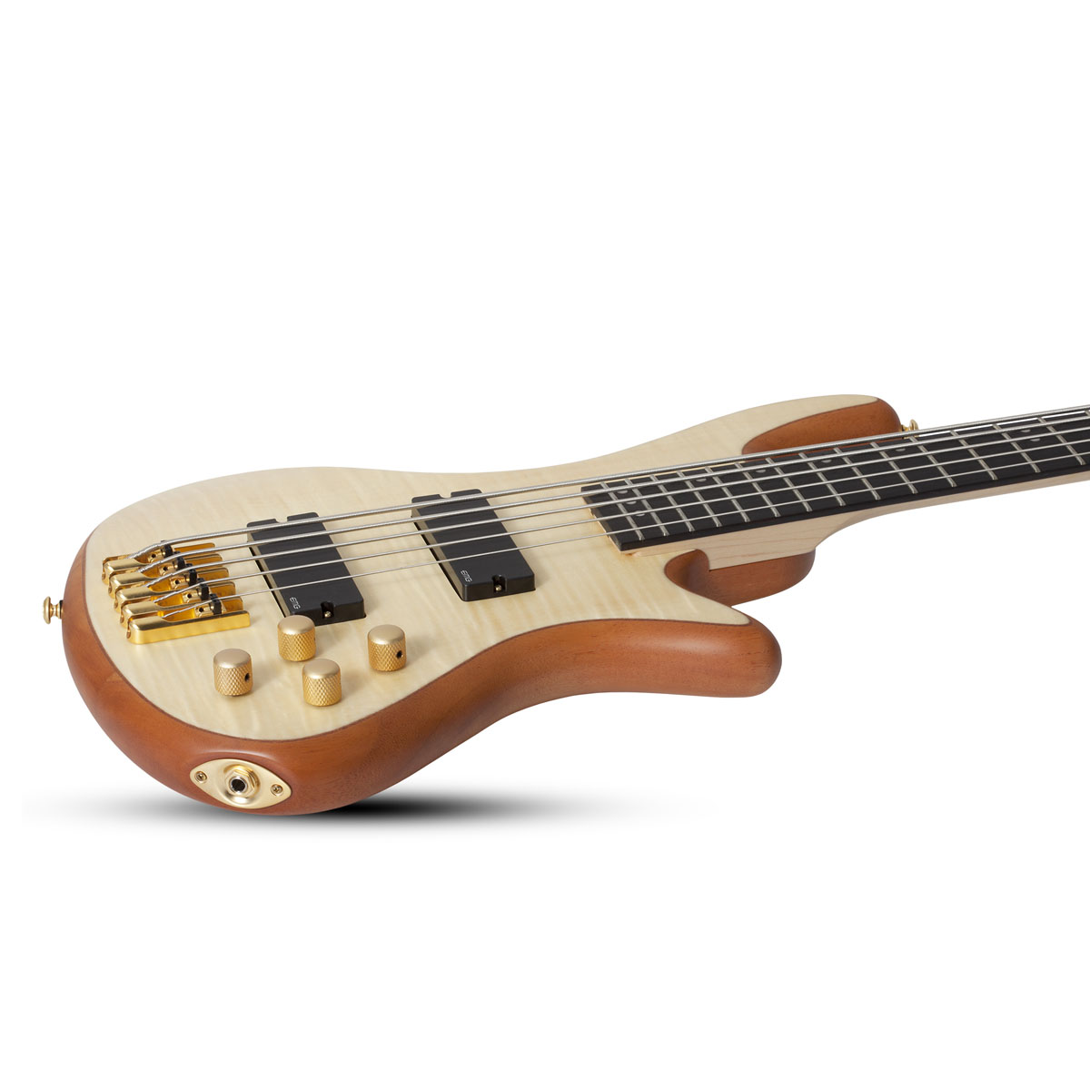 BAJO SCHECTER STILETTO  CUSTOM NATURAL 5   SKU:2541 - Image 2