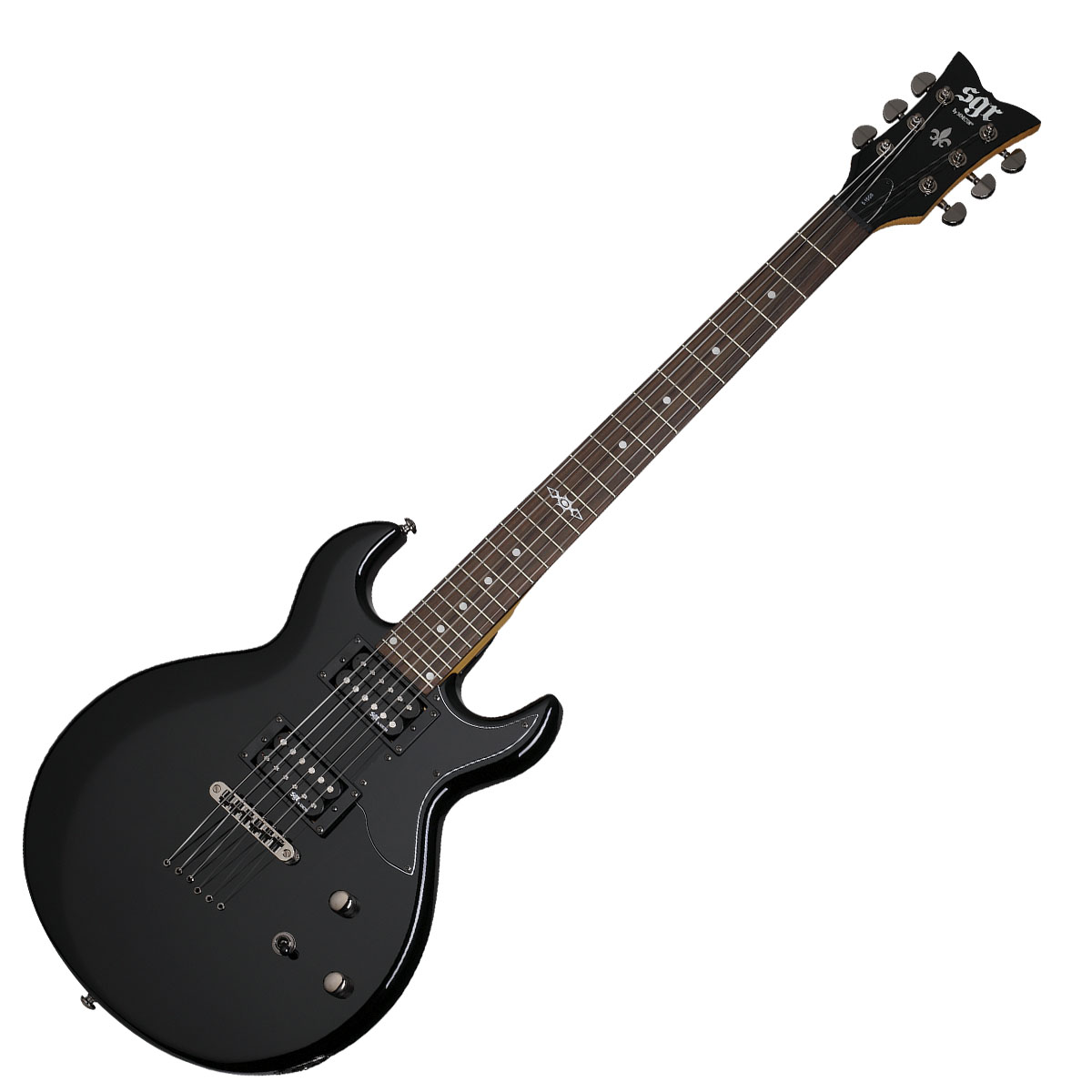 GUITARRA ELECTRICA SGR BY SCHECTER S-1 BLK