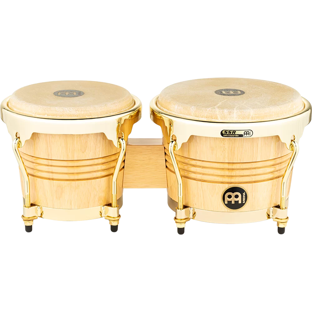 WOOD BONGO WOOD BONGO, NATURAL, GOLD HARDWARE - Image 2