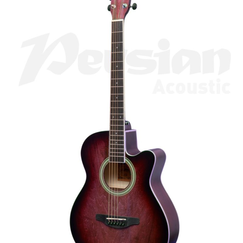 Guitarra Electroacustica Persian Ref: AF-H00LC-RD Rojo Rubí