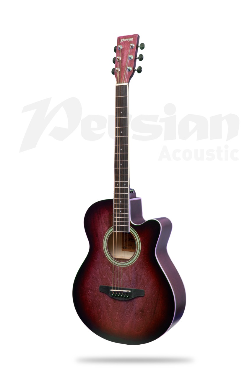 Guitarra Electroacustica Persian Ref: AF-H00LC-RD Rojo Rubí