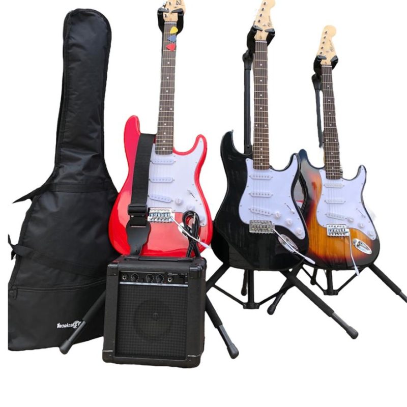 Combo de Guitarra Electrica Racer con amplificador de 10w