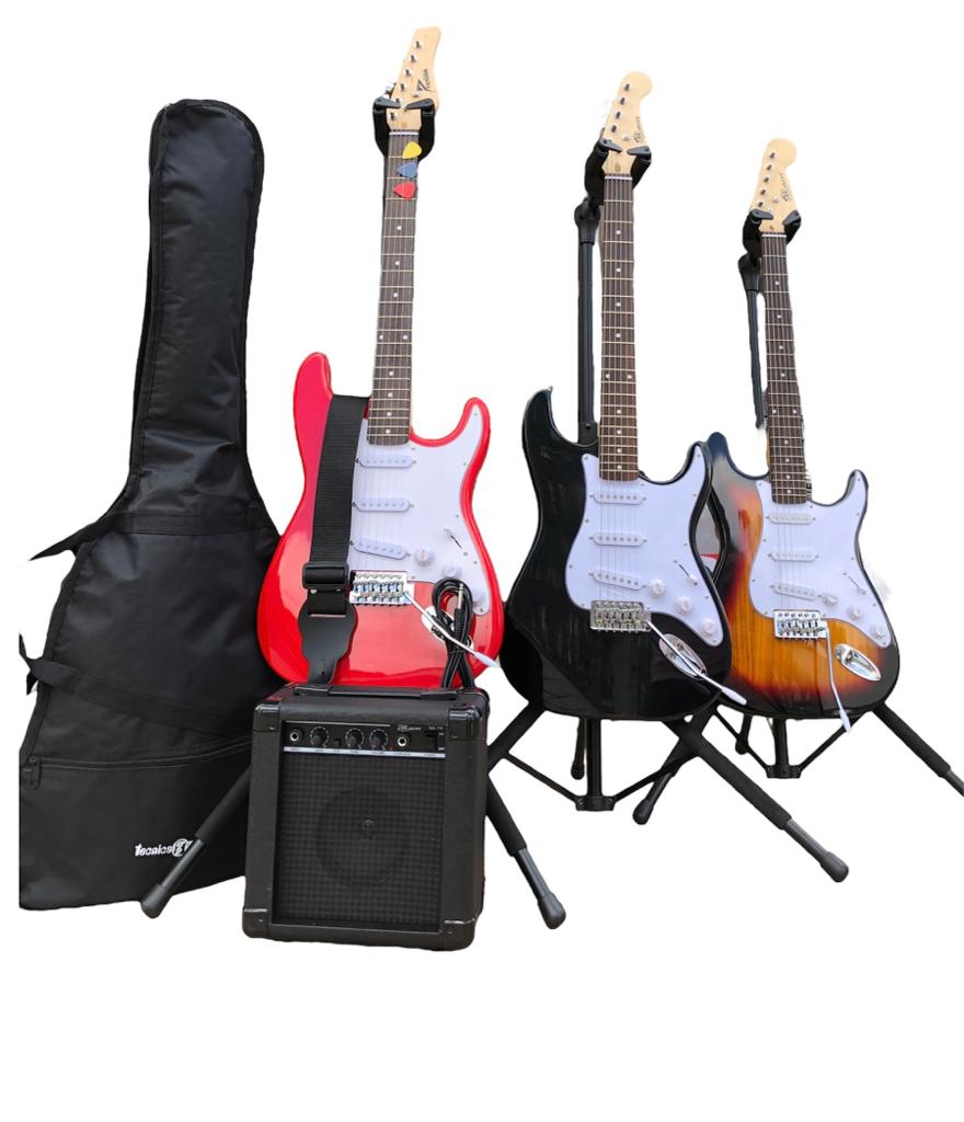 Combo de Guitarra Electrica Racer con amplificador de 10w