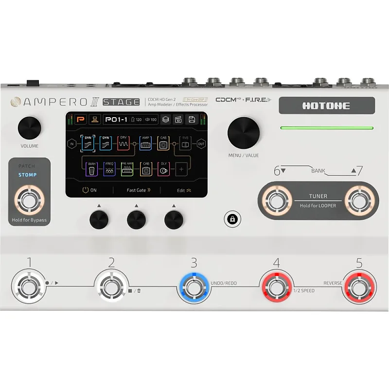 Pedalera Multiefectos Hotone Ampero ll Stage MP-380
