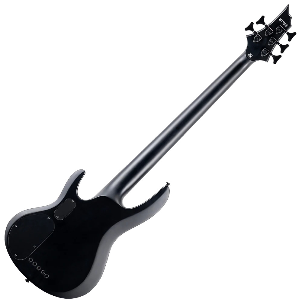 Bajo ESP LTD B-5 Ebony 5 String Bass Ref. LB5EBPCHBS Charcoal Burst Satin - Image 2