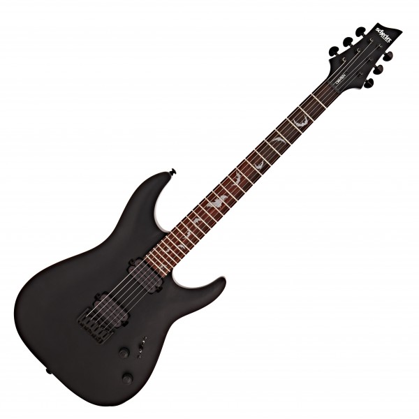 GUITARRA ELECTRICA SCHECTER DAMIEN 6 SATIN BLACK SKU:2470