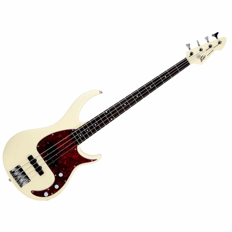 BAJO ELECTRICO PEAVEY 4 CUERDAS REF MILESTONE COLOR IVORY
