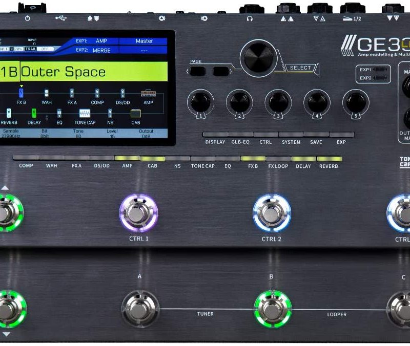 PEDALERA MOOER GE300 LITE MULTIEFECTOS PARA GUITARRA