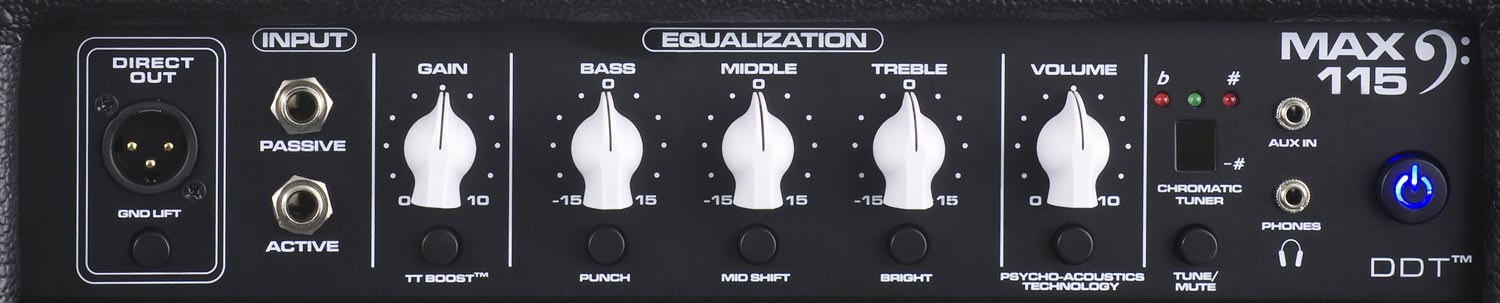 AMPLIFICADOR PEAVEY PARA BAJO REF MAX115 - Image 3