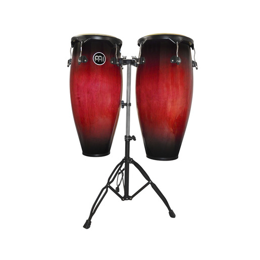 SET CONGAS MEINL REF. MC80WRB 10"+11" + STAND Headliner Series