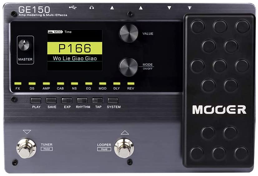 PEDALERA MOOER GE150 MULTIEFECTOS PARA GUITARRA