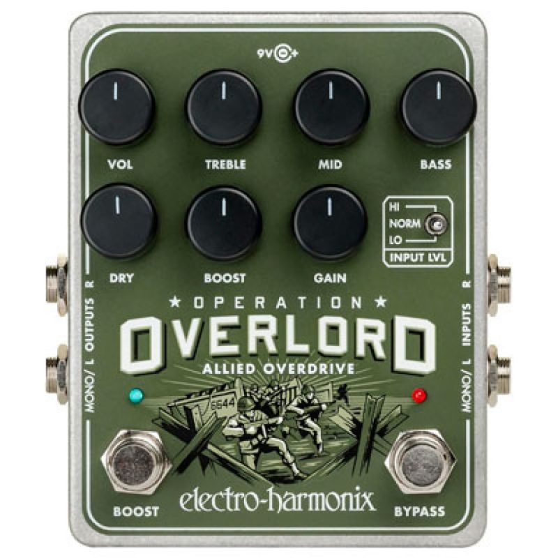 PEDAL DE GUITARRA ELECTRO HARMONIX OVERLORD OVERDRIVE