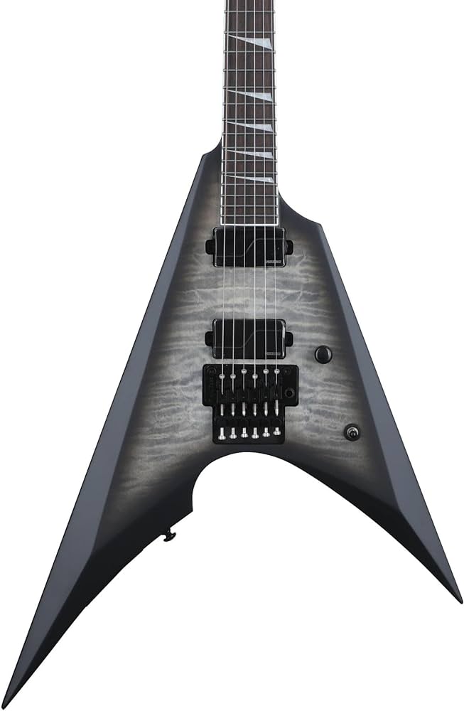 LTD Arrow-1000 QM Charcoal Burst Satin - Image 2