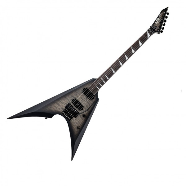 LTD Arrow-1000 QM Charcoal Burst Satin