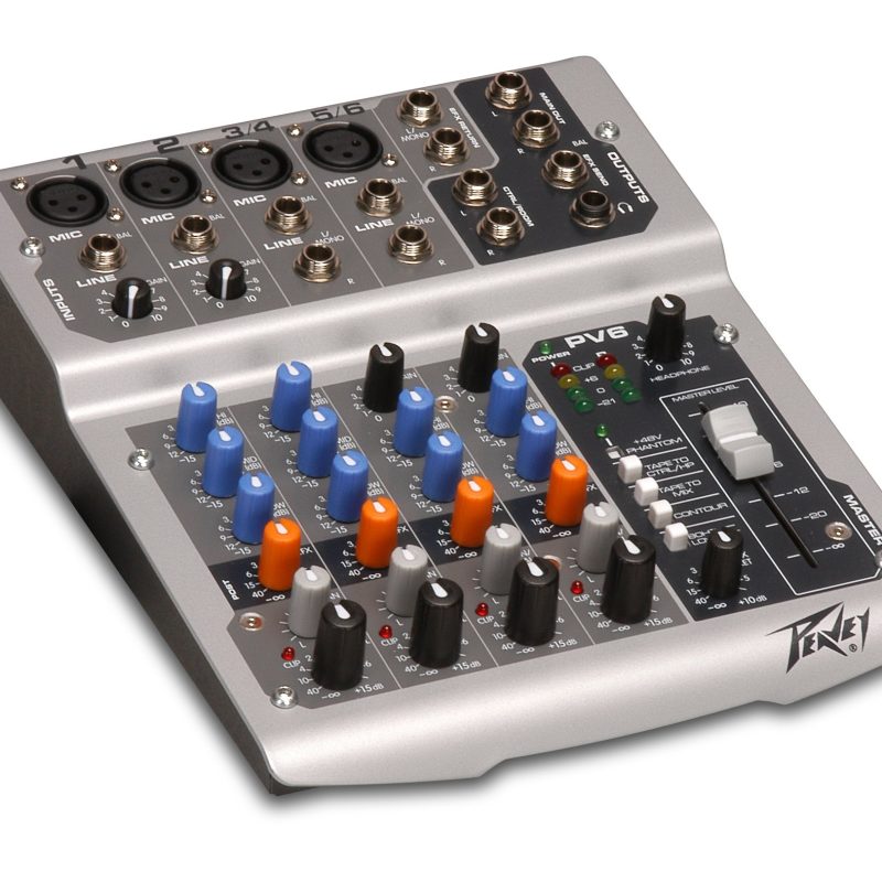 MIXER PEAVEY 6 CANALES USB REF PV6USB