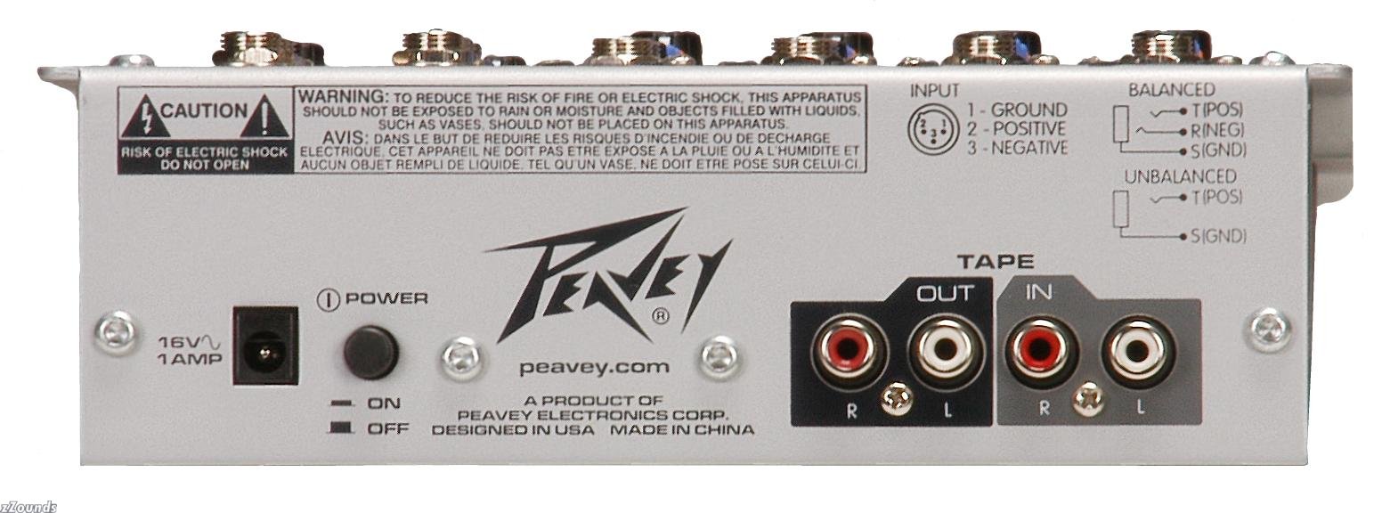 MIXER PEAVEY 6 CANALES USB REF PV6USB - Image 2