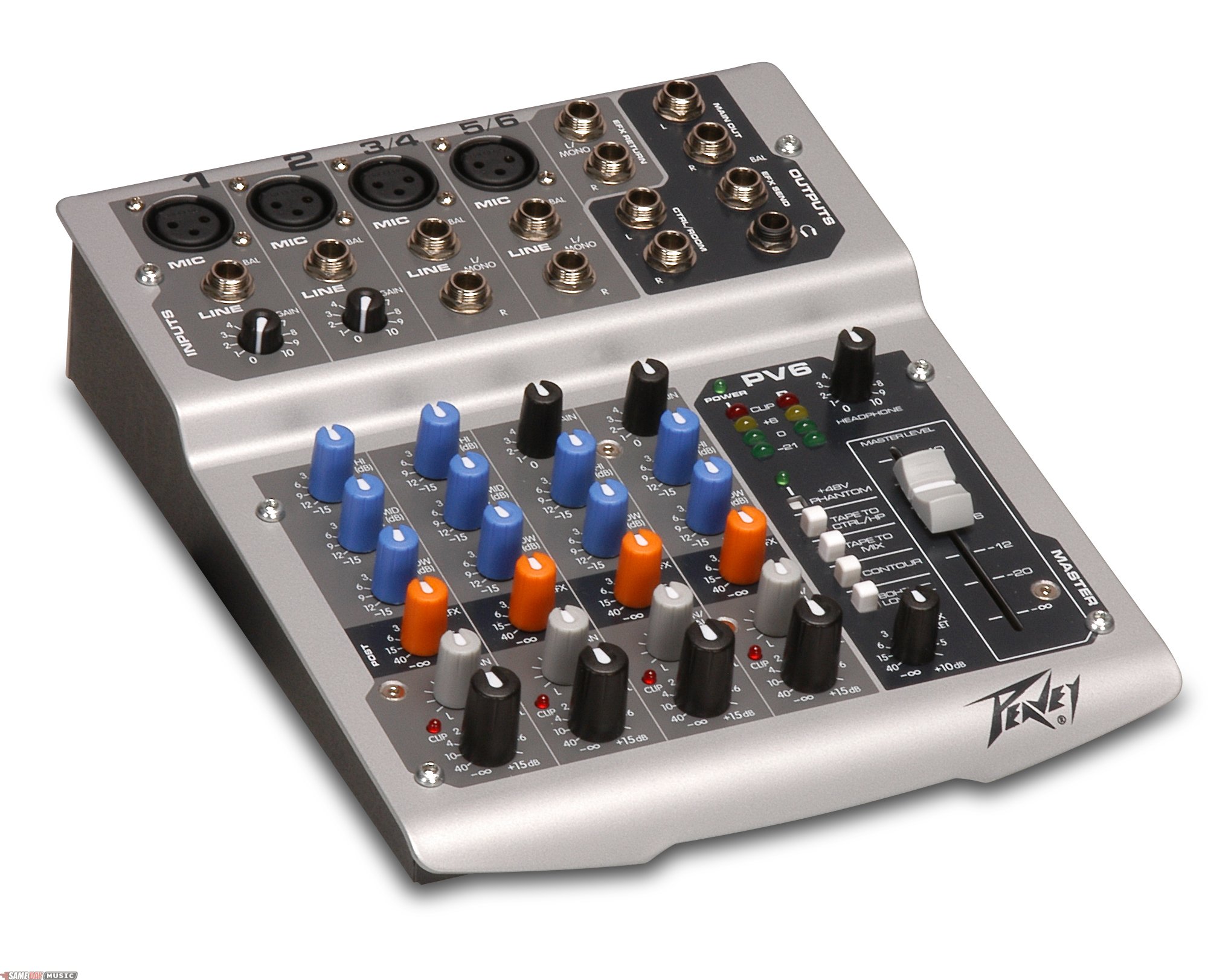MIXER PEAVEY 6 CANALES USB REF PV6USB