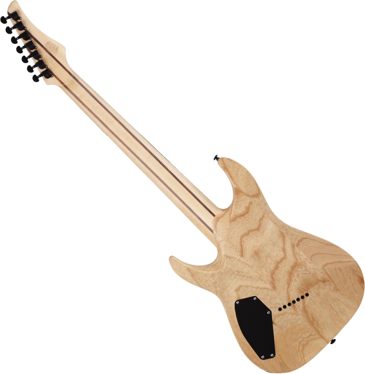 GUITARRA ELECTRICA SCHECTER REAPER 7 MULTIESCALA CHARCOAL BURTS SKU:1509 - Image 3