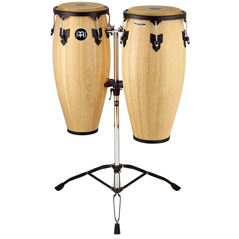 SET CONGAS MEINL REF. MC80NT 11"+12" + STAND Headliner Series