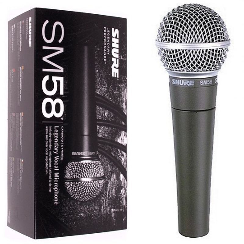 Microfono Alambrico Vocal Shure REF SM58-LC
