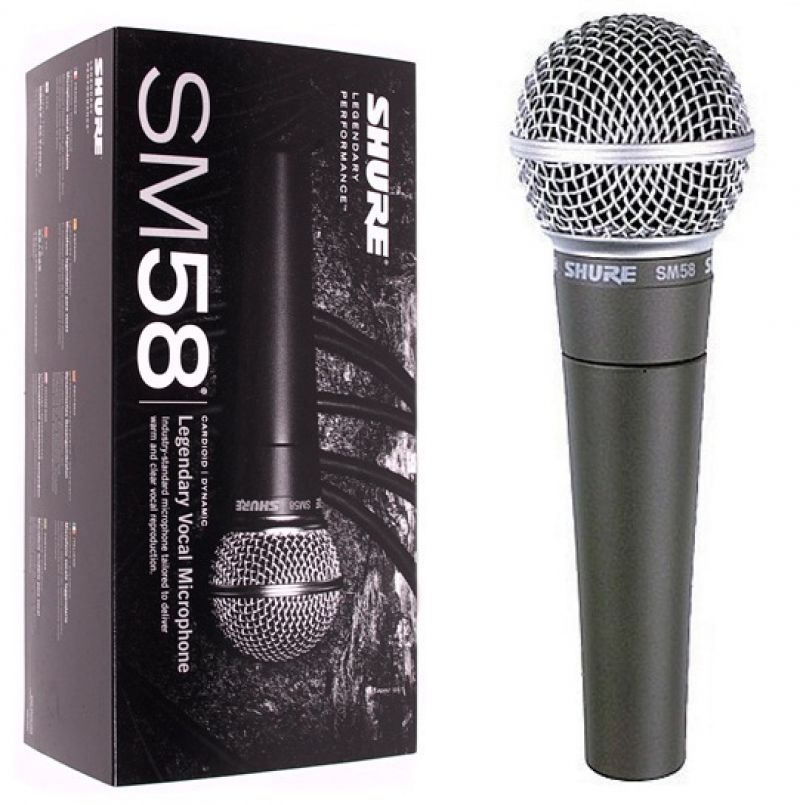 Microfono Alambrico Vocal Shure REF SM58-LC