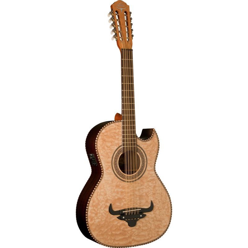 Bajo Quinto Electroacustico Natural Oscar Schmidt By Washburn OH32SEQN-U
