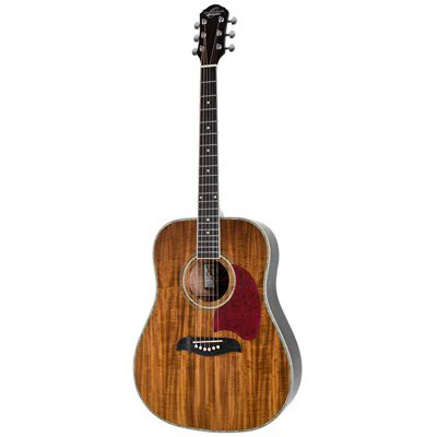 Guitarra Electroacustica Folk Oscar Schmidt By Washburn OG2KOA-A-U