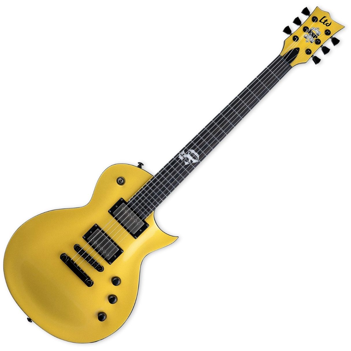 Guitarra LTD 50th Anniversary  Metallic Gold LEC2025MGO