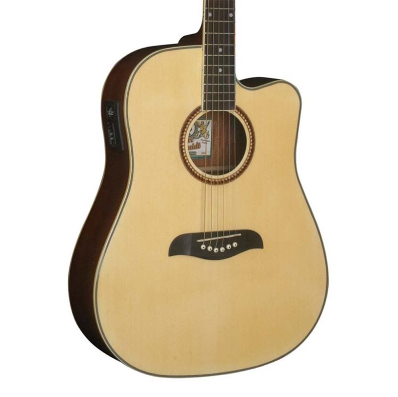 Guitarra Electroacustica Folk Natural Oscar Schmidt OG2CE-A-U - Image 2