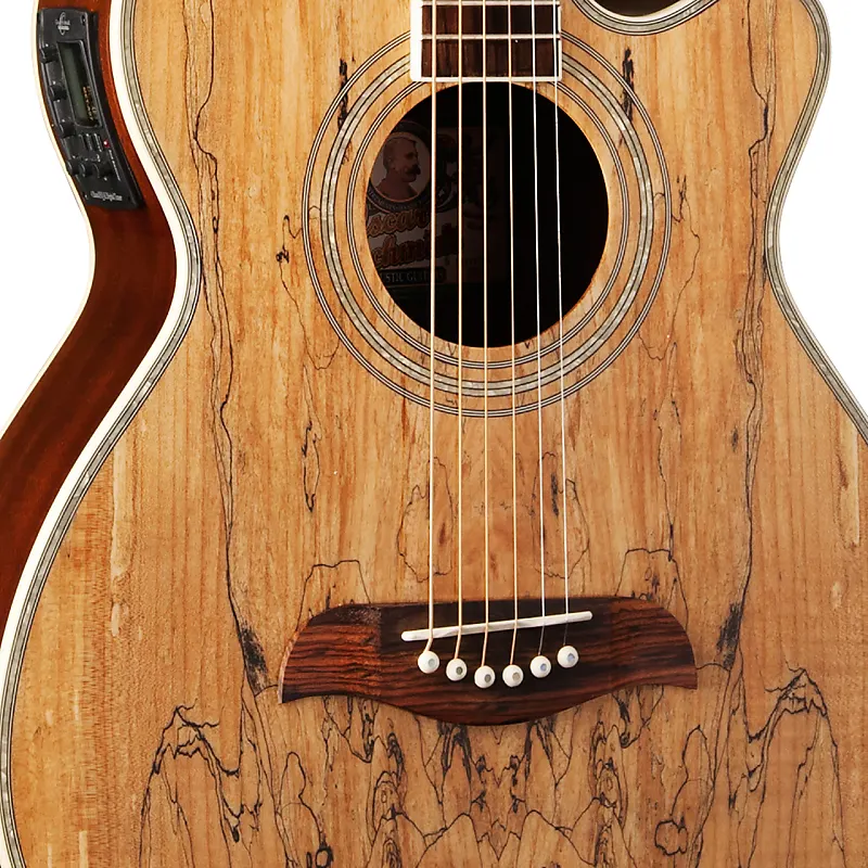 Guitarra Electroacustica Flame  Oscar Schmidt By Washburn OG10CESM-A-U - Image 2