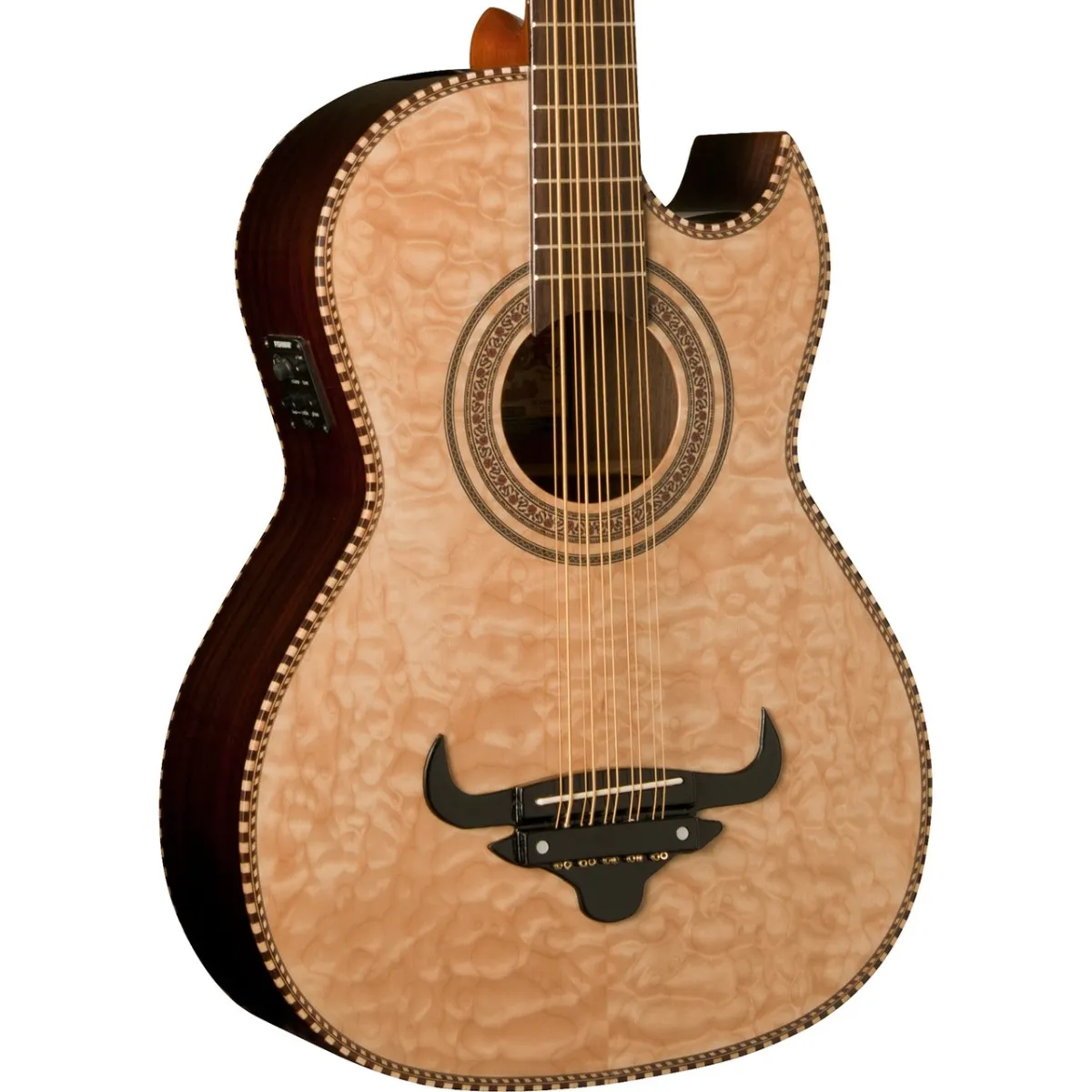 Bajo Quinto Electroacustico Natural Oscar Schmidt By Washburn OH32SEQN-U - Image 2