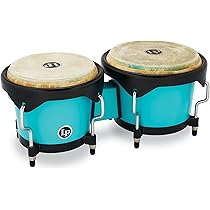 Bongós Discovery LP Negro  de 6-1/4" y 7-1/4" LP601D-SF-K
