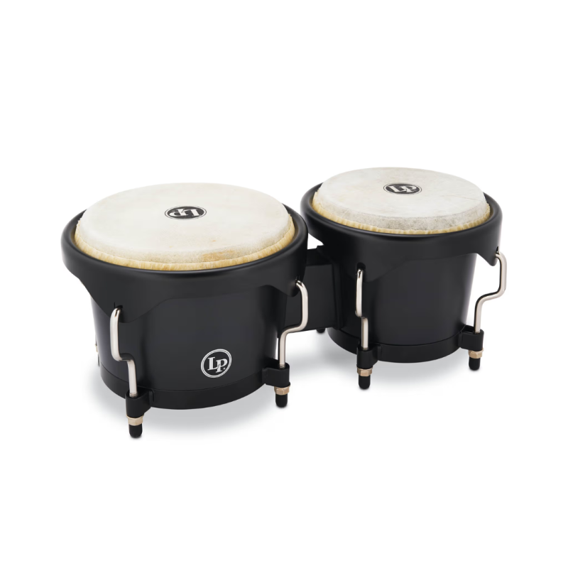 Bongós Discovery LP Negro  de 6-1/4" y 7-1/4" LP601D-OX-K