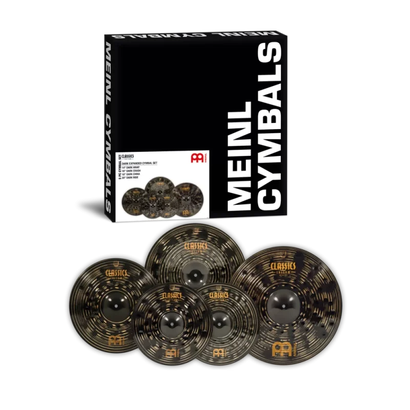 Set Platillos Meinl Classics Custom Dark Expanded  CCD-CS1