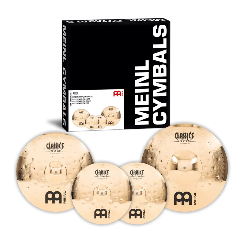 Set de Platillos Meinl Classics Custom Extreme Metal  CC-EM480