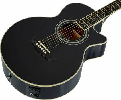 Guitarra Electroacustica Washburn Petite Jumbo EA10B-A-U - Image 2