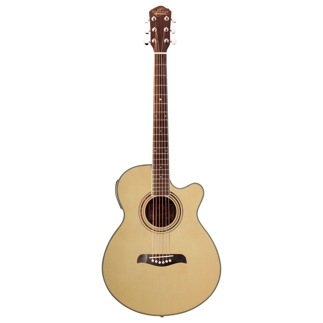 Guitarra Electroacustica Natural Oscar Schmidt By Washburn OG10CEN-A-U