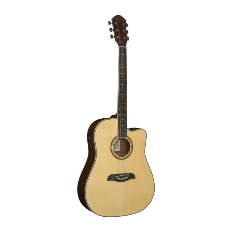 Guitarra Electroacustica Folk Natural Oscar Schmidt OG2CE-A-U