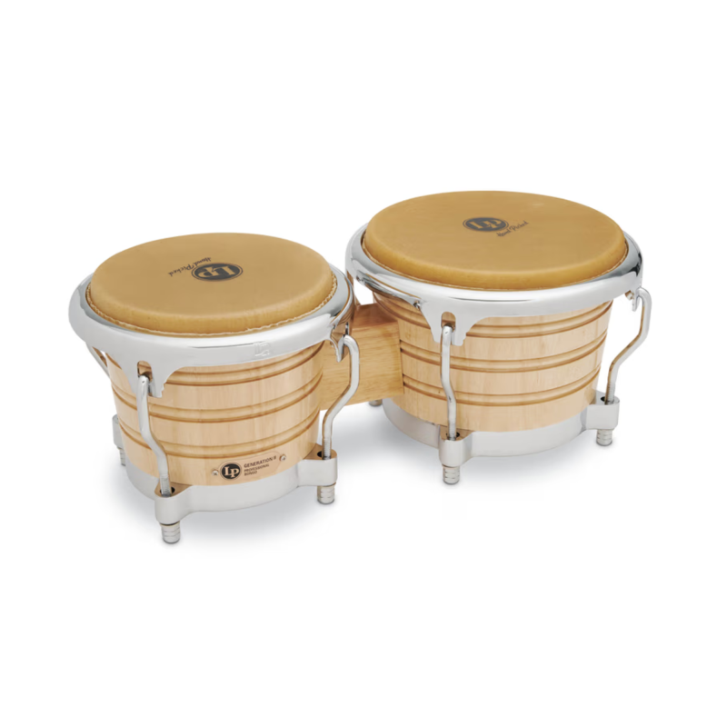 Bongo Generation II 7-1/4″ & 8-5/8″ Nat Gold lP201AX-2AW